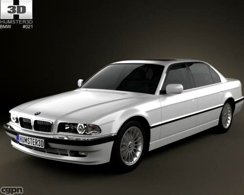 BMW 7 series long e38 19983d model