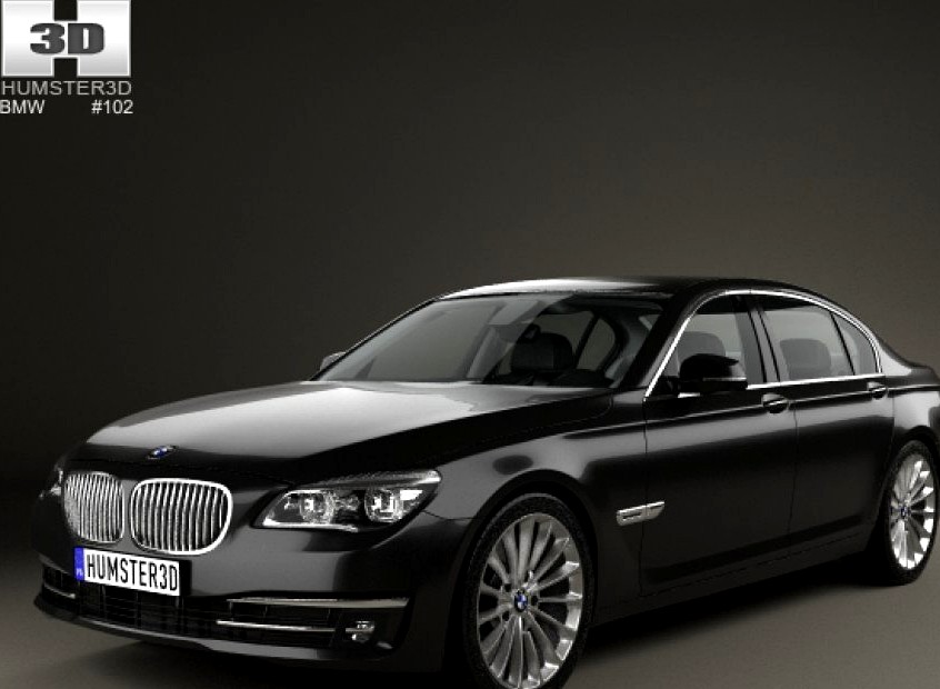 BMW 7 Series (F02) with HQ interior 20133d model