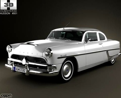 Hudson Hornet 2-door 19543d model