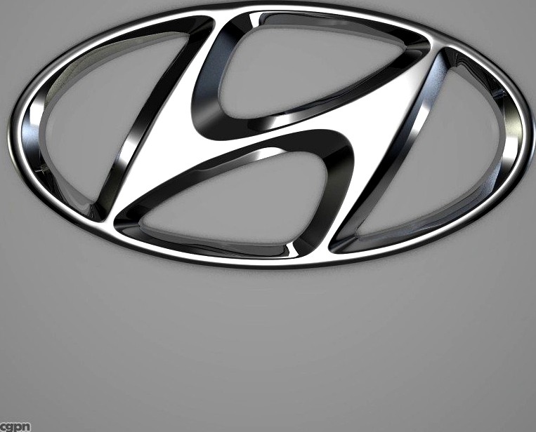 Hyundai Logo3d model