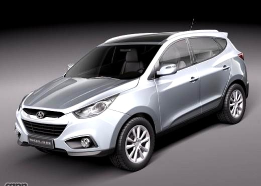 Hyundai ix35 20113d model