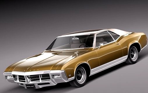 Buick Riviera 19693d model