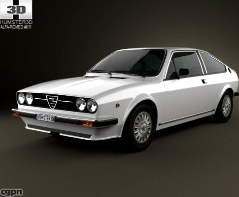 Alfa Romeo Sprint 19763d model