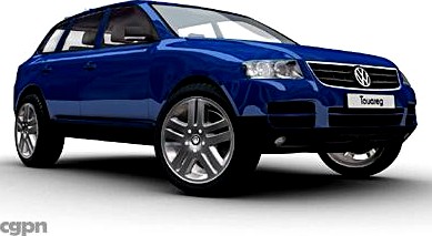 Volkswagen Touareg3d model