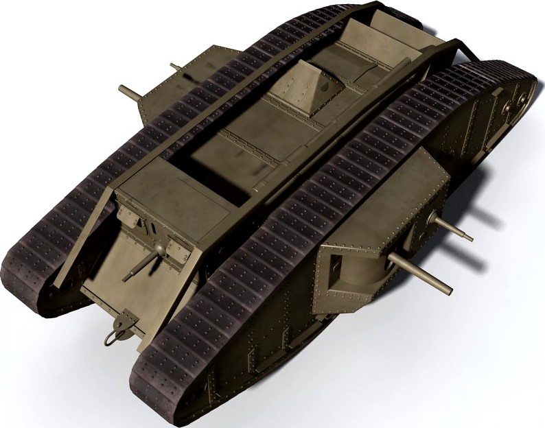 Mk-IV Tank3d model