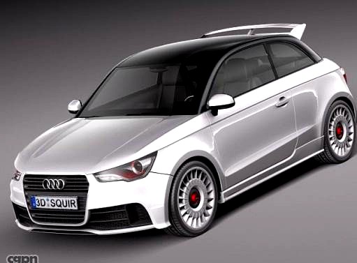 Audi A1 Quattro 20133d model