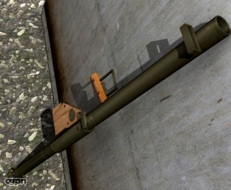 M1A1 Bazooka3d model