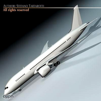 B787 dreamliner3d model