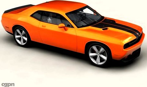 Dodge Challenger 20093d model