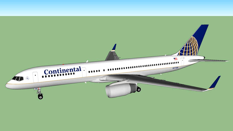 Continental Airlines 757-224(WL) (2006)