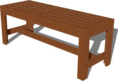 IKEA ÄPPLARÖ Outdoor bench