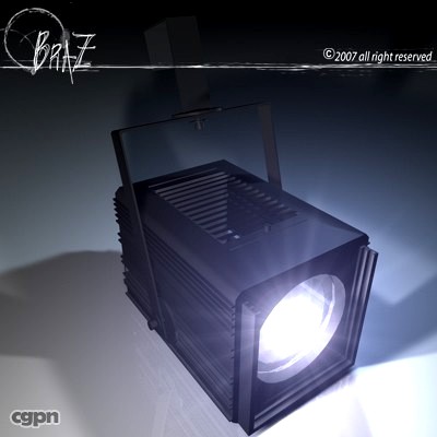 Stage light - PC3d model