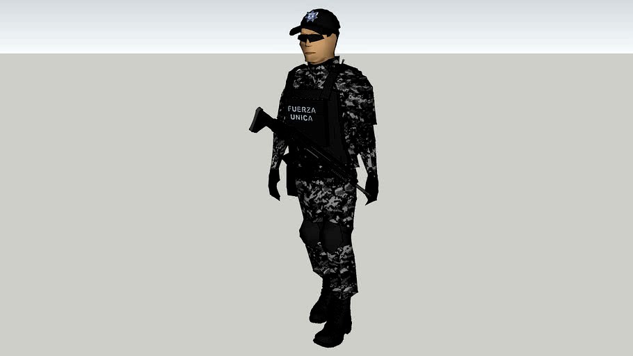 Policia estatal preventiva Jalisco fuerza unica