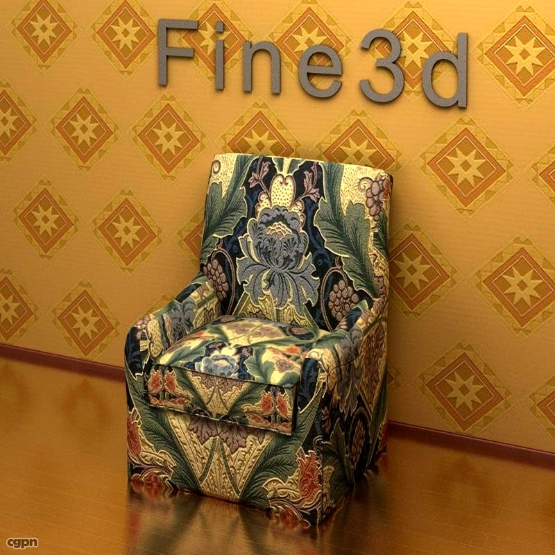 antique-09-068-Sofa3d model