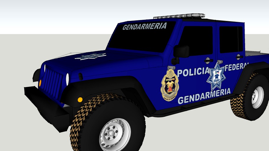PATRULLA DE LA POLICIA FEDERAL PREVENTIVA GENDARMERIA NACIONAL