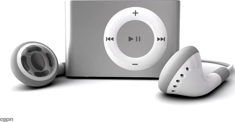 Apple Ipod Shuffle 2nd Generation3d model