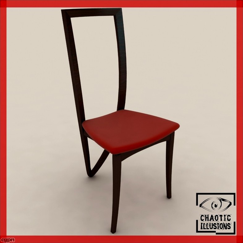 3 legged Chair3d model