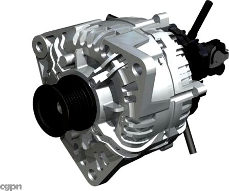 Alternator3d model