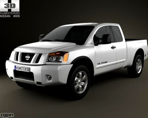 Nissan Titan 20113d model