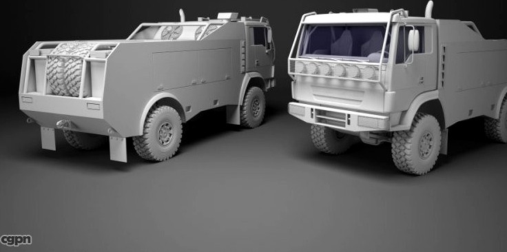 Dakar Truck3d model