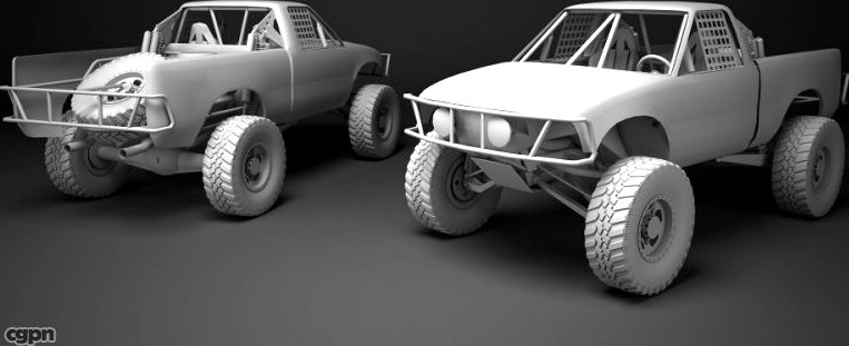 Custom Pickup3d model