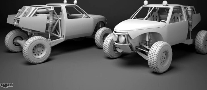 Custom Buggy3d model