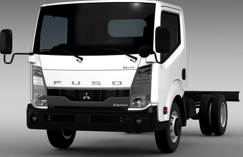 Mitsubishi Fuso Canter Guts Chassi 20153d model