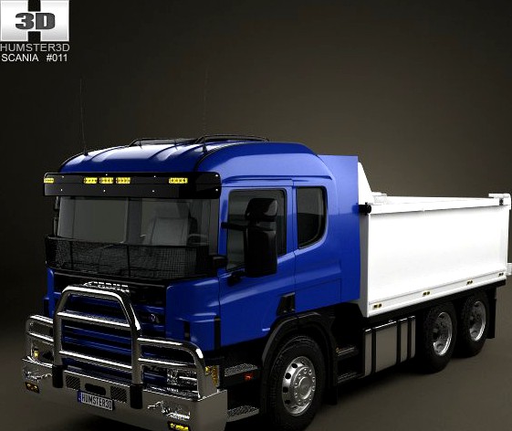 Scania R 420 Tipper Truck 20043d model