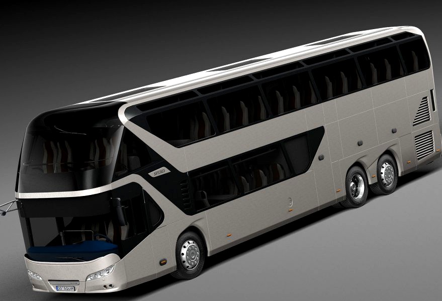 Neoplan Skyliner 2015 Coach Bus3d model