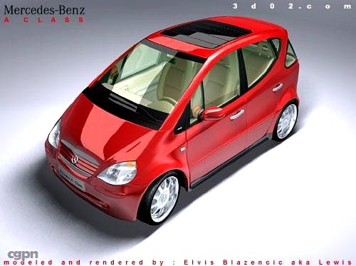 Mercedes A-Class3d model