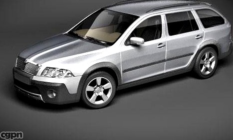 Skoda Octavia Scout3d model