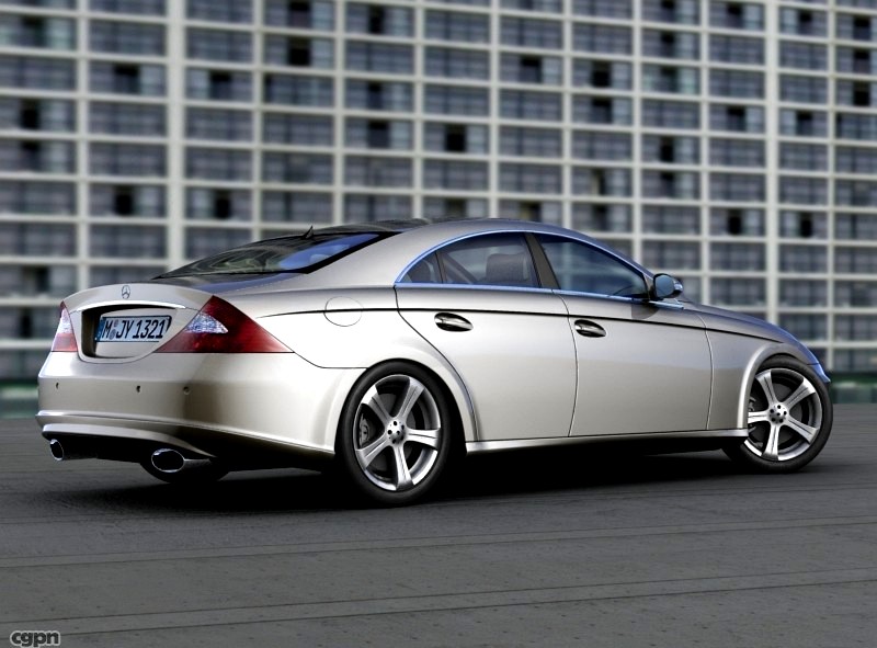 Mercedes CLS 500 20043d model