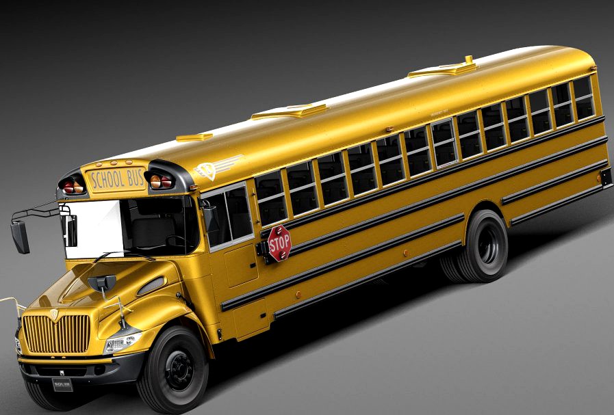 IC CE Series Schoolbus 20153d model