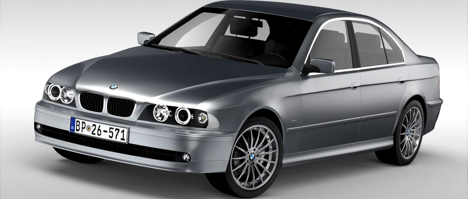 BMW 5 Series E39 (1995-2003)3d model