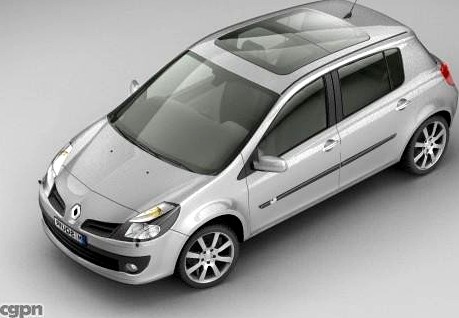 Renault Clio III3d model