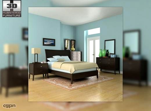 Bedroom set 33d model