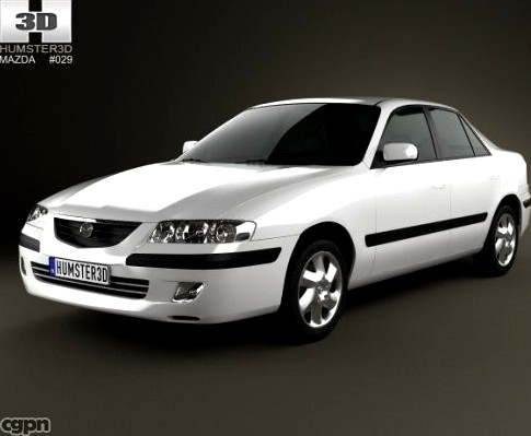 Mazda 626 (GF) sedan 19983d model