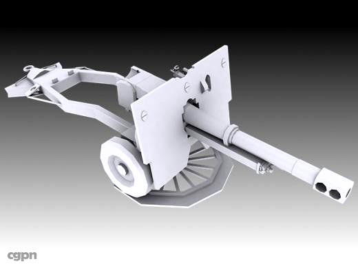 25 Pounder3d model