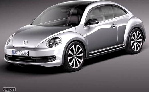 Volkswagen Beetle 20123d model