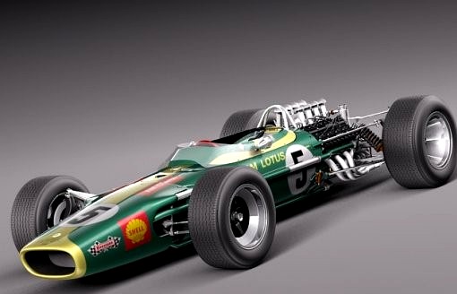 Lotus 49 1967-19703d model