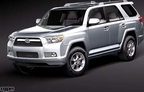 Toyota 4Runner 20103d model