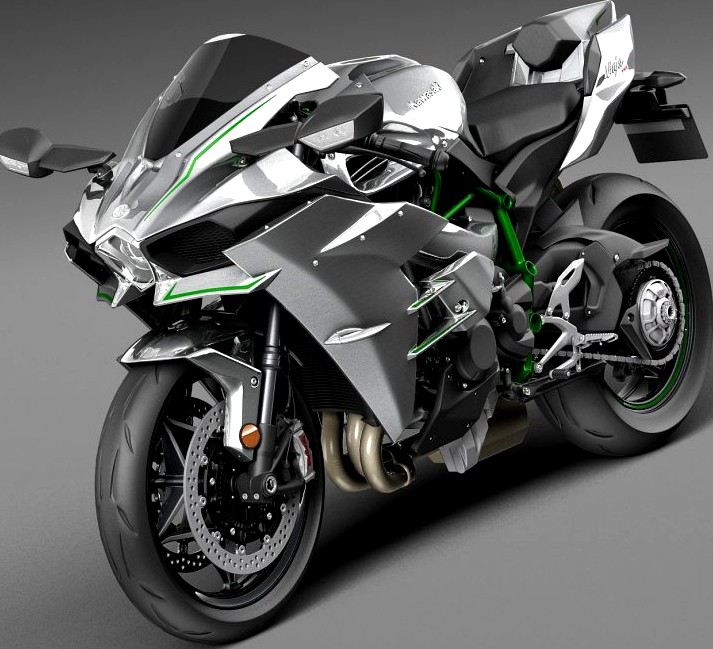 Kawasaki Ninja H2R 20153d model