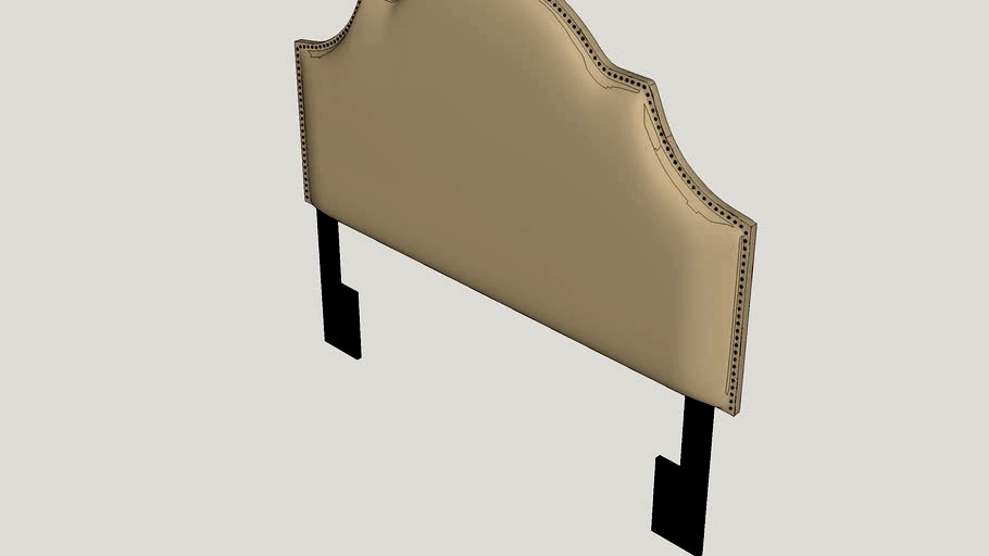 Gismondine Upholstered Panel Headboard