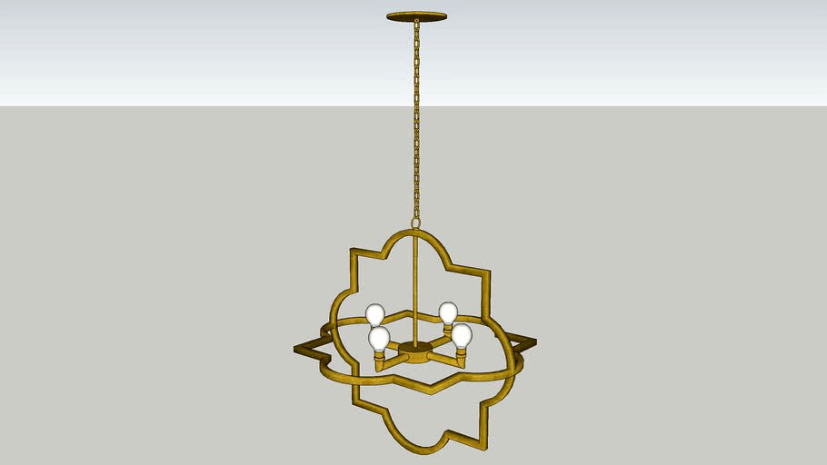 Moroccan chandelier