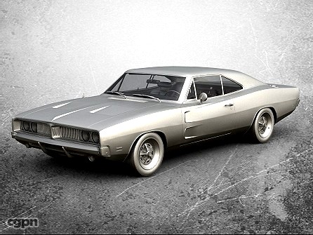 DODGE CHARGER RT 19693d model