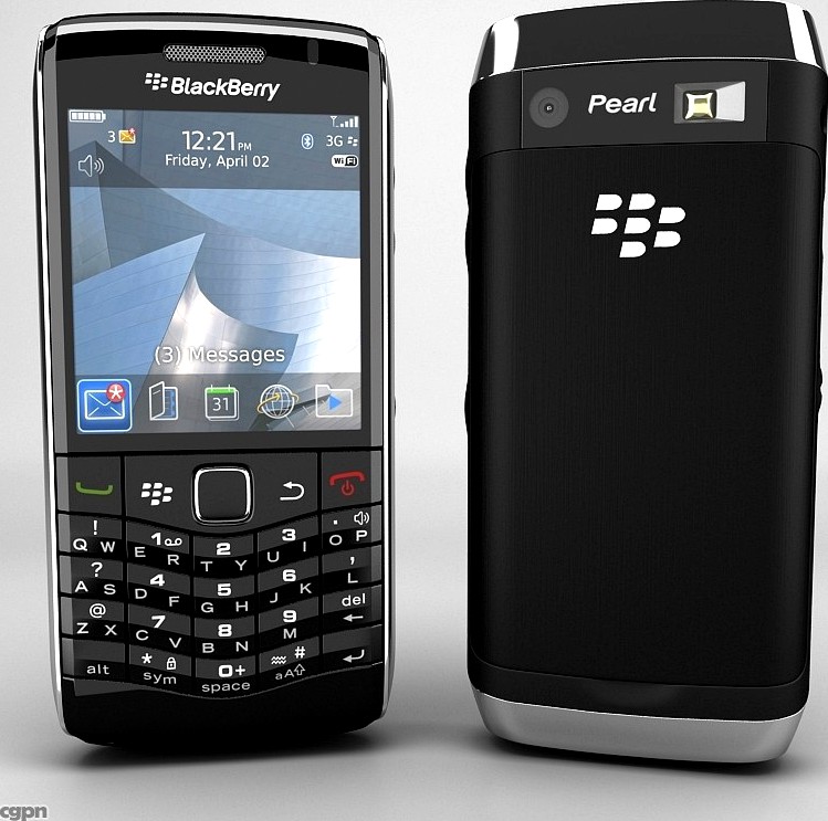 BlackBerry Pearl 91003d model