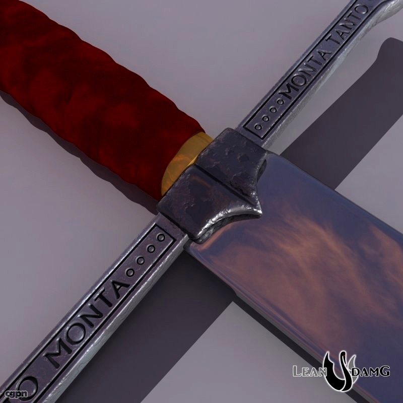 Royal Catholic Sword3d model
