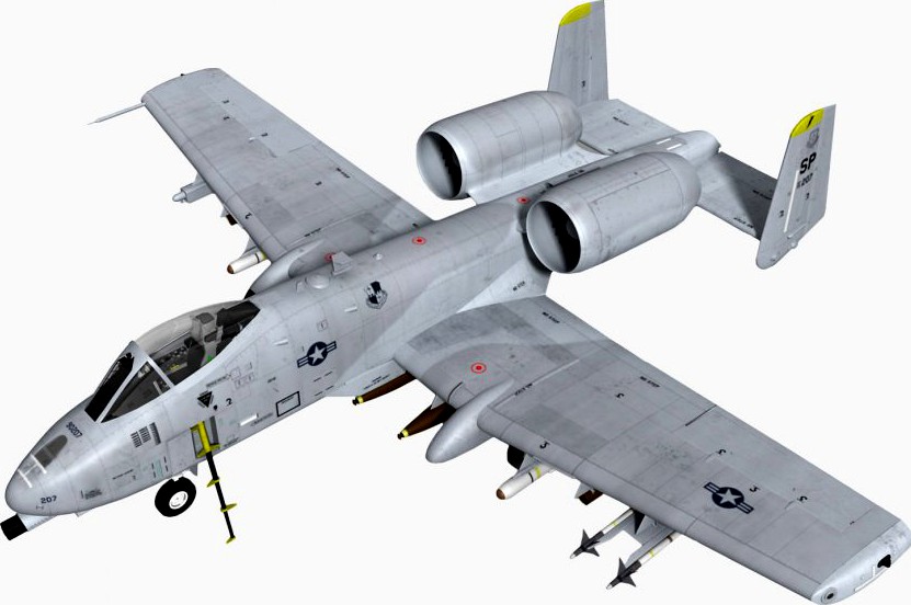 A-10C Warthog3d model