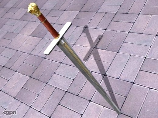 Lionheart Sword3d model