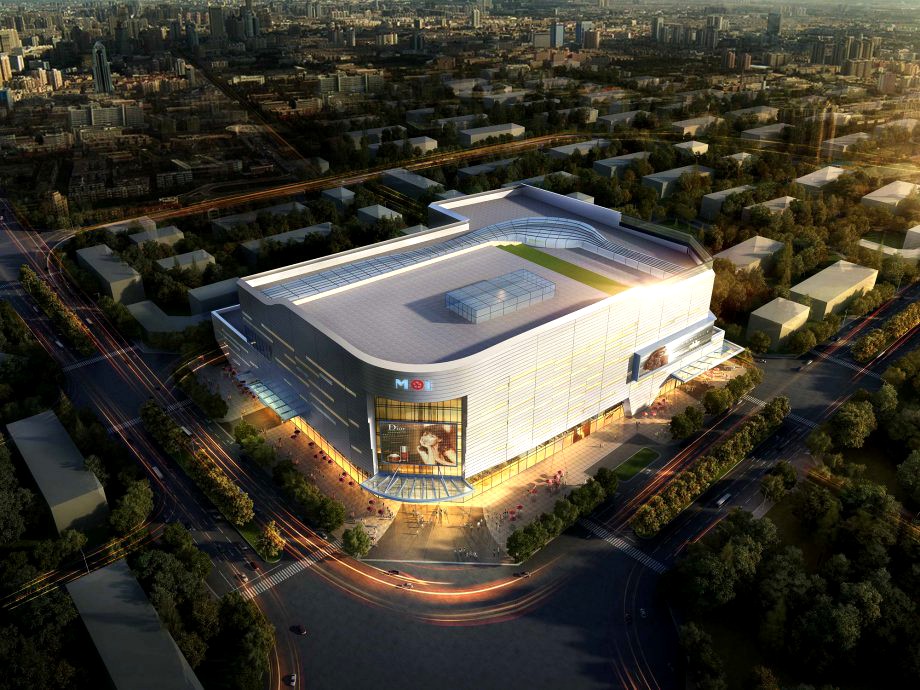 City shopping mall 0963d model